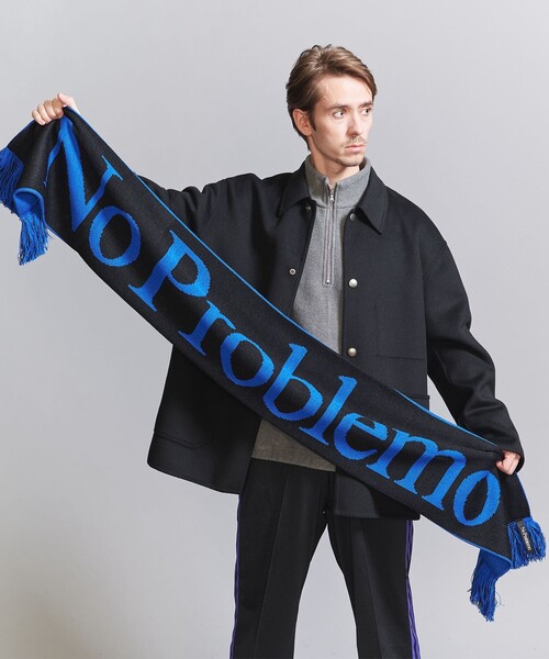 No Problemo（ノープロブレモ）の「＜No Problemo＞ ロゴ マフラー