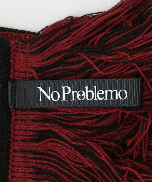 No Problemo（ノープロブレモ）の「＜No Problemo＞ ロゴ マフラー