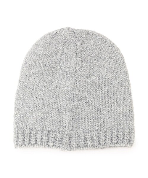 grove（グローブ）の「◆スパンコールニットワッチ（ニットキャップ/ビーニー・レディース・グレー/ブラック/アイボリー・00）」の7枚目の写真