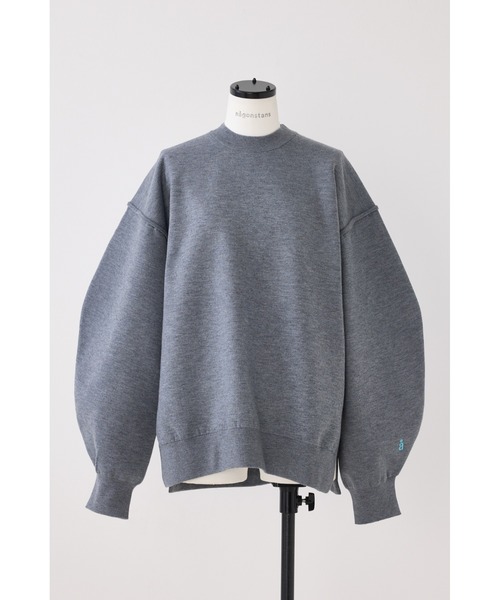 ナゴンスタンス アシンメトリーミックスプルオーバー トップス nagonstans（ナゴンスタンス）の「Bi color Form プルオーバー