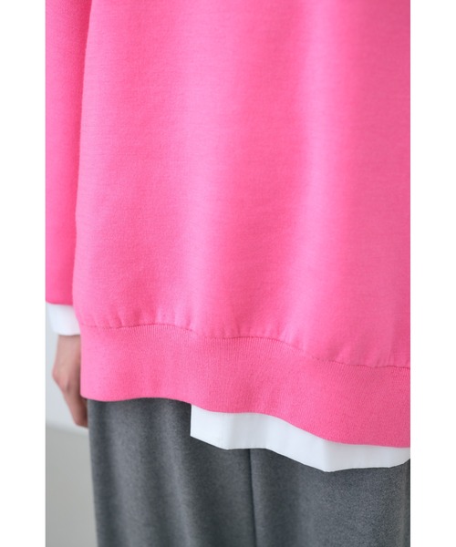 nagonstans（ナゴンスタンス）の「Bi color Form プルオーバー（ニット