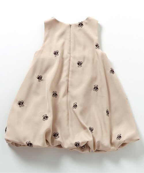 apres les cours（アプレレクール）の「【リンク】tiny bear ジャンパースカート（ジャンパースカート・キッズ・アイボリー/ブラウン・80/90/100/110/120）」の18枚目の写真