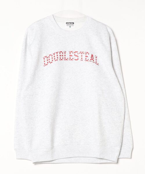 DOUBLE STEAL（ダブルスティール）の「College hart 裏起毛スウェット（スウェット・メンズ・ブラック/アッシュグレー・LARGE/X-LARGE）」の11枚目の写真