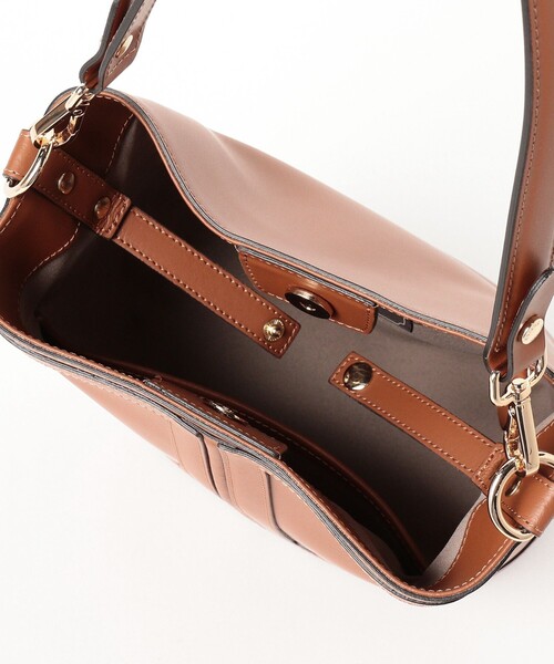 GIANNI NOTARO(ジャンニノターロ)の「GIANNI NOTARO / NEW フレーム バケット バッグ(ショルダーバッグ・レディース・ブラック/ブラウン系その他4/ベージュ・ONE SIZE)」の20枚目の写真