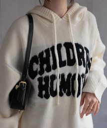 CREARE -LINO- | フロントロゴニットフーディー/パーカー(パーカー)