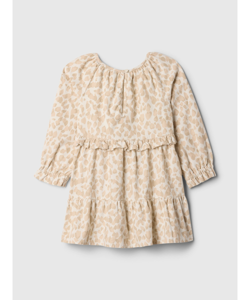 セール】babyGap ティアード レオパード コーデュロイワンピース