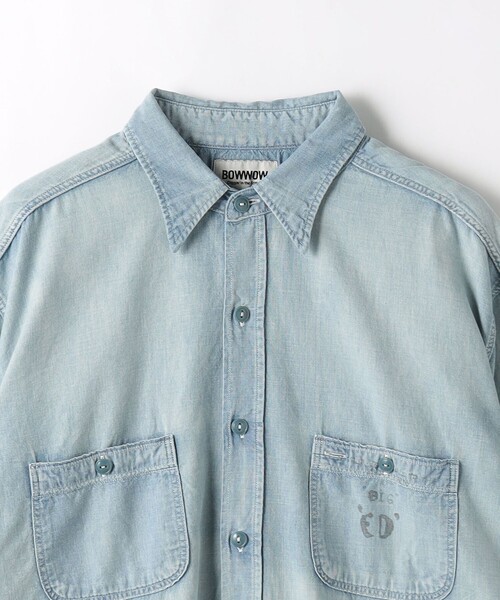 BOW WOW（バウワウ）の「＜BOWWOW＞ セーラー シャンブレー シャツ
