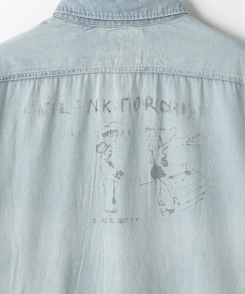 BOW WOW（バウワウ）の「＜BOWWOW＞ セーラー シャンブレー シャツ