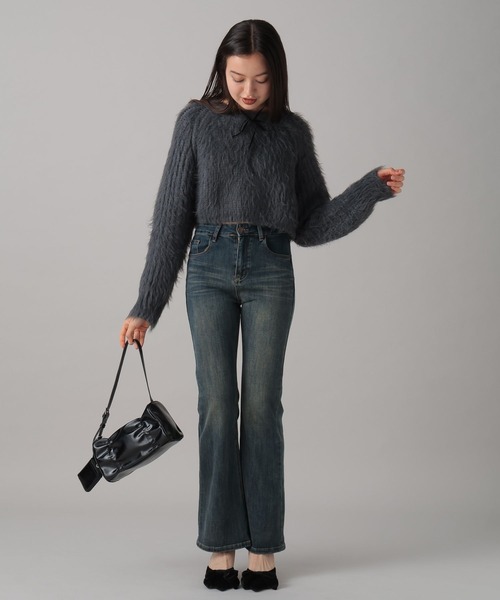 FOREVER 21(フォーエバー トゥエンティーワン)の「【2025SS】オーバーダイフレアデニム(デニムパンツ・レディース・ブルー/ブラック/ライトブルー・SMALL/MEDIUM/LARGE)」の19枚目の写真