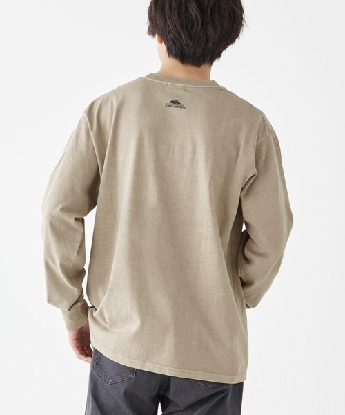 KRIFF MAYER(クリフメイヤー)の「オーバーダイロンT(FOCUS)(Tシャツ/カットソー・メンズ・ネイビー/ベージュ/チャコール/オフホワイト・X-LARGE/LARGE/MEDIUM)」の19枚目の写真