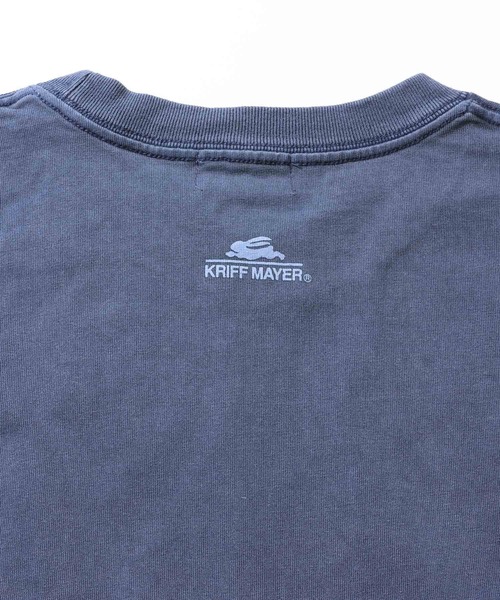 KRIFF MAYER(クリフメイヤー)の「オーバーダイロンT(FOCUS)(Tシャツ/カットソー・メンズ・ネイビー/ベージュ/チャコール/オフホワイト・X-LARGE/LARGE/MEDIUM)」の7枚目の写真