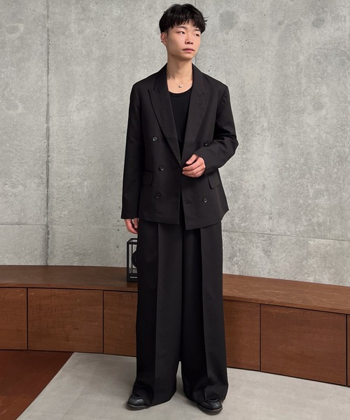 Double tailored jacket / ダブルテーラードジャケット