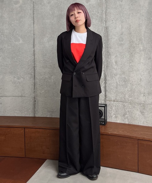 Double tailored jacket / ダブルテーラードジャケット