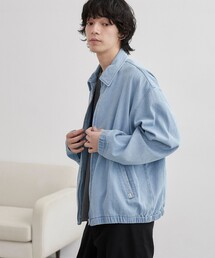 coen | 【C.DENIMS】デニムジップアップブルゾン(デニムジャケット)