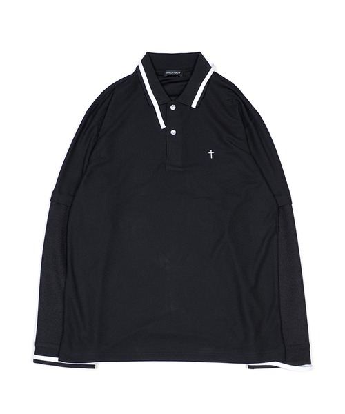 MILKBOY(ミルクボーイ)の「CUSTOM POLO L.S. Tシャツ(ポロシャツ・レディース・C/A・FREE)」の2枚目の写真