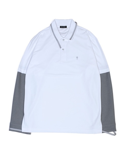 MILKBOY(ミルクボーイ)の「CUSTOM POLO L.S. Tシャツ(ポロシャツ・レディース・C/A・FREE)」の3枚目の写真