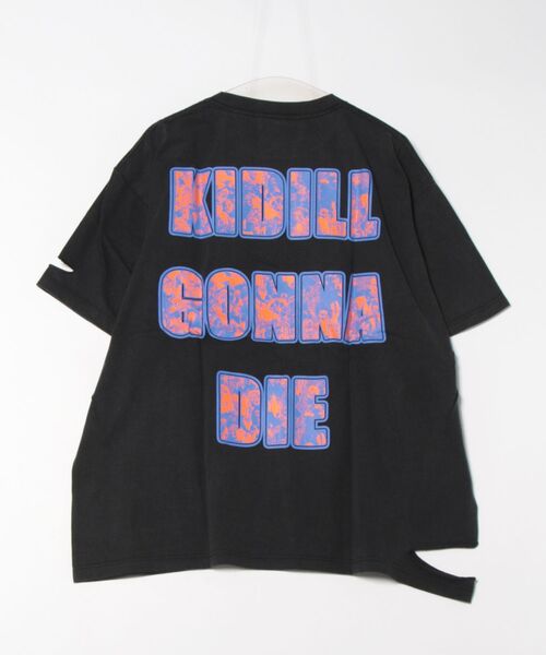 KIDILL(キディル)の「KIDILL/キディル/KIDILLGONNADIE DESTROY T BIOW(Tシャツ/カットソー・メンズ・ブラック・F)」の2枚目の写真