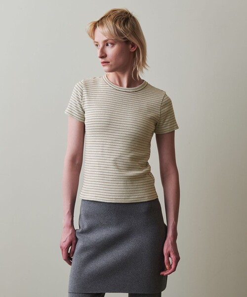 セール】＜Steven Alan＞コットン ボーダー Tシャツ（Tシャツ