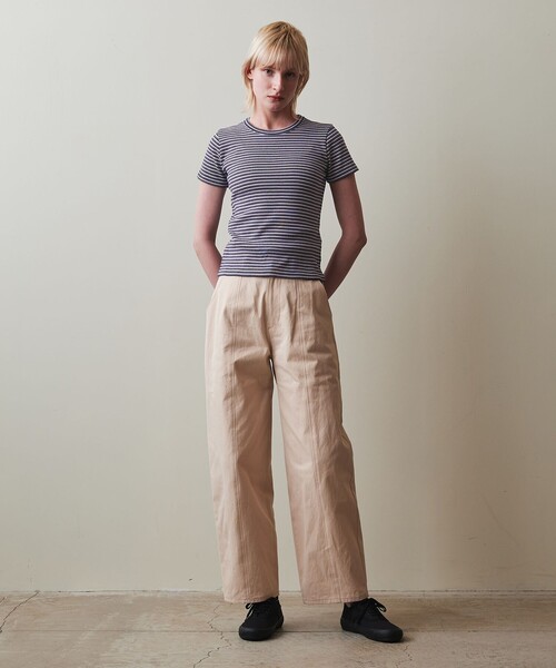 セール】＜Steven Alan＞コットン ボーダー Tシャツ（Tシャツ