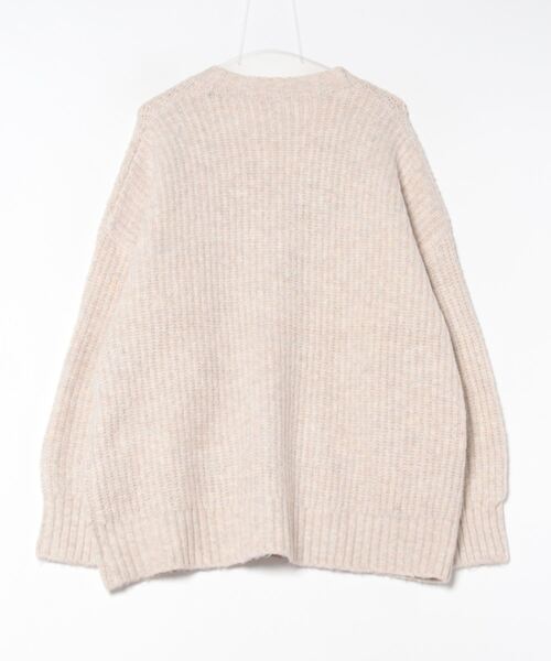 STYLEBLOCK（スタイルブロック）の「メランジニットオーバーサイズカーディガン（カーディガン/ボレロ・レディース・アイボリー/イエロー/グリーン・M）」の4枚目の写真