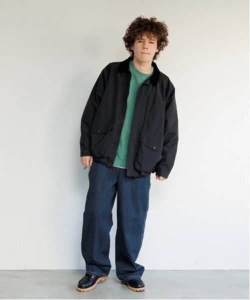 GLAZOS(グラソス)の「【大人向けサイズあり】デニム・ペインターパンツ(デニムパンツ・キッズ・ブルー/ライトブルー/ブラック・S/M/L/LL)」の6枚目の写真