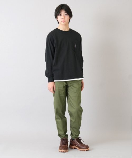 GLAZOS(グラソス)の「【大人向けサイズあり】デニム・ペインターパンツ(デニムパンツ・キッズ・ブルー/ライトブルー/ブラック・S/M/L/LL)」の18枚目の写真