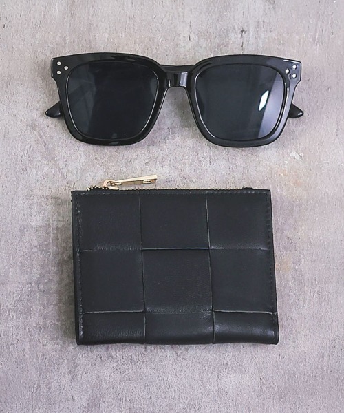 DONOBAN（ドノバン）の「レザーメッシュ財布（財布・レディース・ピンク/ネイビー/イエロー/ミント/オレンジ/ブラック/ブルー・ONE）」の11枚目の写真