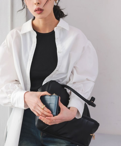 DONOBAN（ドノバン）の「レザーメッシュ財布（財布・レディース・ピンク/ネイビー/イエロー/ミント/オレンジ/ブラック/ブルー・ONE）」の17枚目の写真