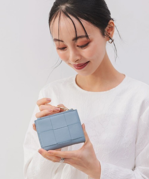 DONOBAN（ドノバン）の「レザーメッシュ財布（財布・レディース・ピンク/ネイビー/イエロー/ミント/オレンジ/ブラック/ブルー・ONE）」の20枚目の写真