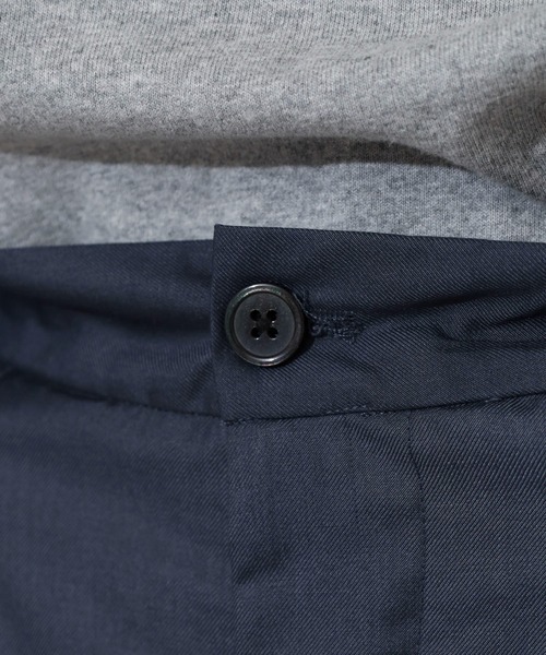 many men many mind（メニーメンメニーマインド）の「MANYMENMANYMINDS テック　TR　ワイドスラックス（スラックス・メンズ・ベージュ/グレー/ブラック・M/L）」の14枚目の写真