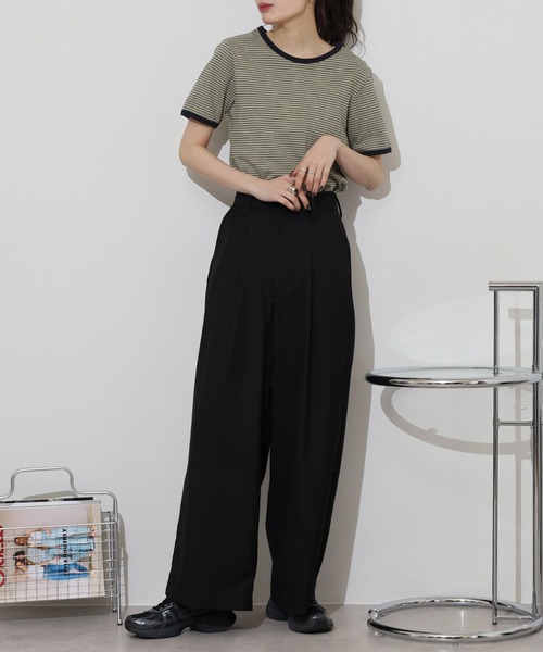 many men many mind（メニーメンメニーマインド）の「MANYMENMANYMINDS テック　TR　ワイドスラックス（スラックス・メンズ・ベージュ/グレー/ブラック・M/L）」の7枚目の写真