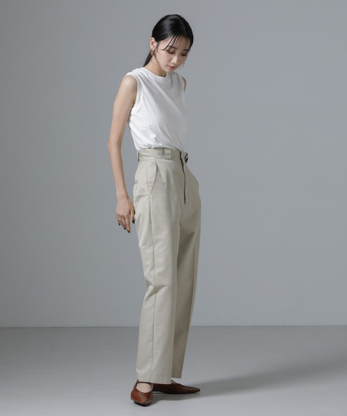 HANES(ヘインズ)の「Hanes/2P JapanFit for HER スリーブレスTシャツ(Tシャツ/カットソー・レディース・プラチナム/その他1・M)」の10枚目の写真