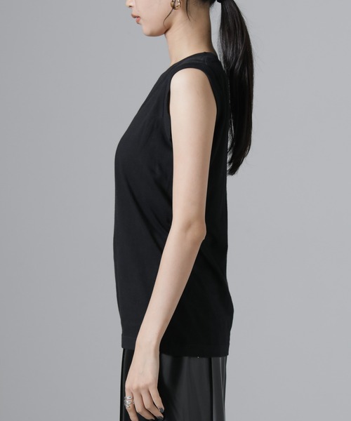 HANES(ヘインズ)の「Hanes/2P JapanFit for HER スリーブレスTシャツ(Tシャツ/カットソー・レディース・プラチナム/その他1・M)」の16枚目の写真