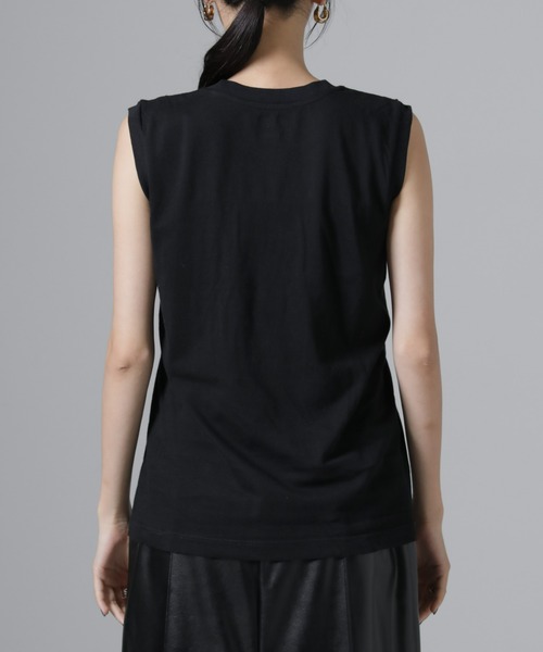 HANES(ヘインズ)の「Hanes/2P JapanFit for HER スリーブレスTシャツ(Tシャツ/カットソー・レディース・プラチナム/その他1・M)」の17枚目の写真