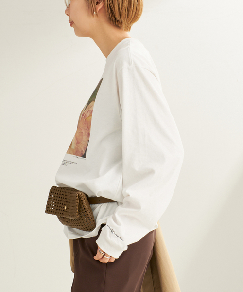 25ss JANE SMITH スカート トップス　Tシャツ セール】JANE SMITH/ジェーンスミス NICOLA K FRILLS ロングT