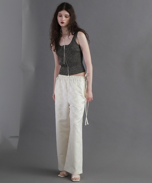 ROSE BUD(ローズバッド)の「2WAYラメニットタンク(ニット/セーター・レディース・シルバー/ブラック/ブラウン・ONE SIZE)」の20枚目の写真