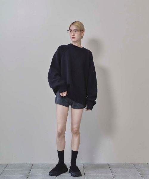 TODAYFUL/トゥデイフル】Raglan Knit Pullover/ラグランニットプル