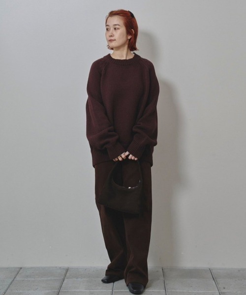 TODAYFUL/トゥデイフル】Raglan Knit Pullover/ラグランニットプル