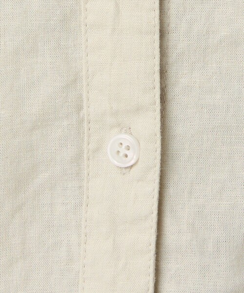 coen(コーエン)の「リネンレーヨンバンドカラーシャツ(シャツ/ブラウス・レディース・その他1/その他2/ナチュラル/ブラック/クリーム・M/L)」の21枚目の写真