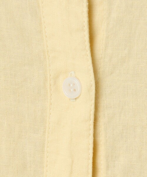 coen(コーエン)の「リネンレーヨンバンドカラーシャツ(シャツ/ブラウス・レディース・その他1/その他2/ナチュラル/ブラック/クリーム・M/L)」の19枚目の写真