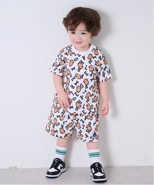 総柄ファニーゴリラTシャツ&ショートパンツセット 総柄ファニーゴリラショートパンツ（その他パンツ）｜XLARGE