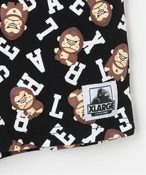 総柄ファニーゴリラTシャツ&ショートパンツセット 総柄ファニーゴリラショートパンツ（その他パンツ）｜XLARGE