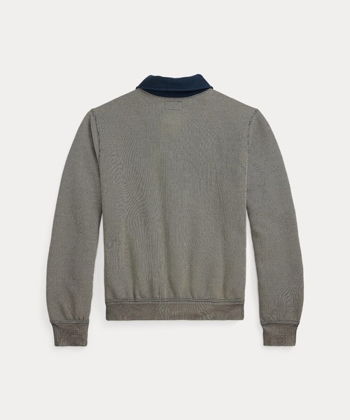 RRL（ダブル アール エル）の「ストライプド ジャカードニット カーディガン（カーディガン/ボレロ・メンズ・ネイビー系1・L/M/S/XL/XS/XXL）」の6枚目の写真