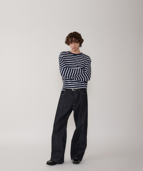 straight selvedge denim/ストレートセルビッジデニムパンツ