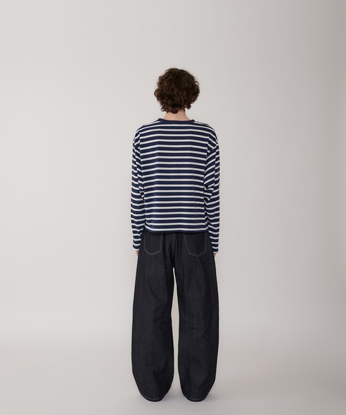 Regen Glanz レーゲングランツ ストレートセルビッジデニムパンツ Regen Glanz ジーンズ selvedge baggy denim pants/セルビッチ