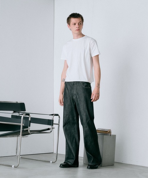 straight selvedge denim/ストレートセルビッジデニムパンツ（デニム