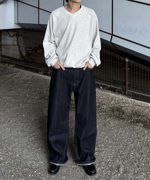 Regen Glanz ストレートセルビッジデニムパンツ Regen Glanz ジーンズ straight selvedge denim/ストレート
