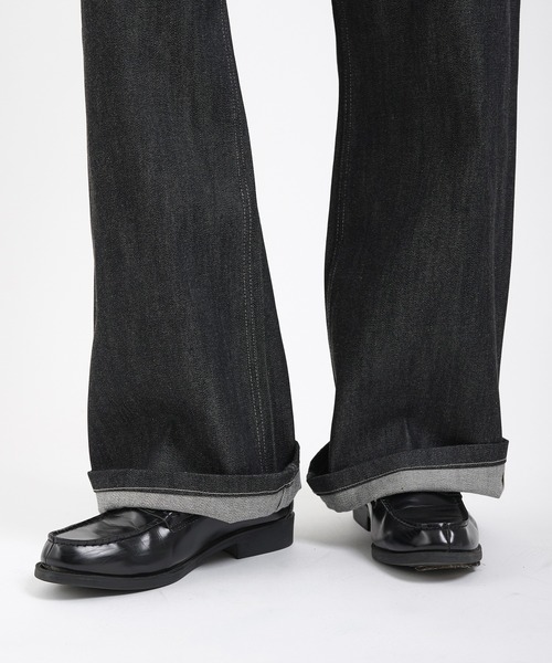 straight selvedge denim/ストレートセルビッジデニムパンツ
