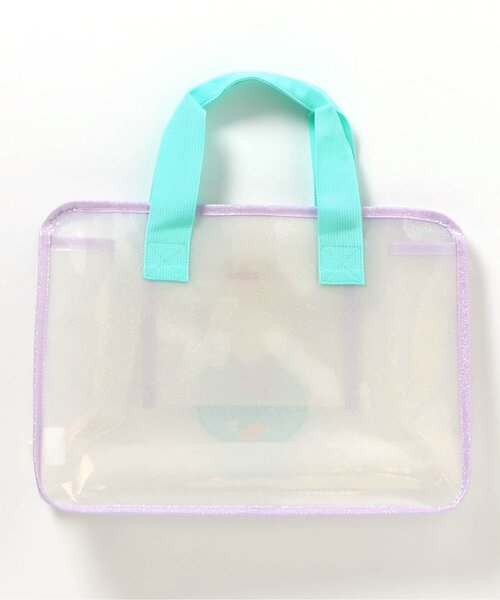 apres les cours（アプレレクール）の「モチーフスイムバッグ（スイムグッズ・キッズ・アイボリー/グレー/ピンク・FREE）」の14枚目の写真