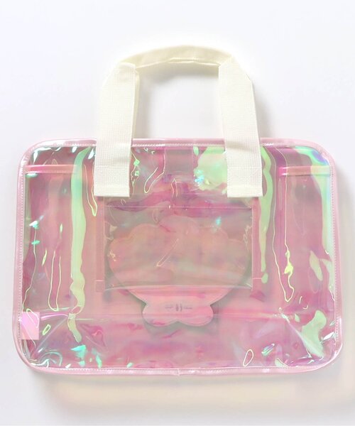 apres les cours（アプレレクール）の「モチーフスイムバッグ（スイムグッズ・キッズ・アイボリー/グレー/ピンク・FREE）」の15枚目の写真